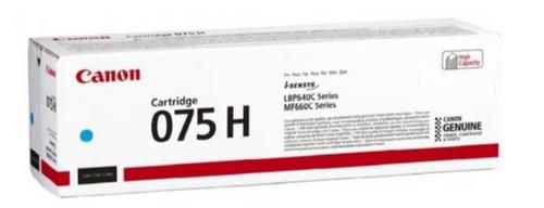 CANON 075 H C originální toner cyan pro LBP645cdw, LBP647cdw, MF664Cdw a MF667Cdw