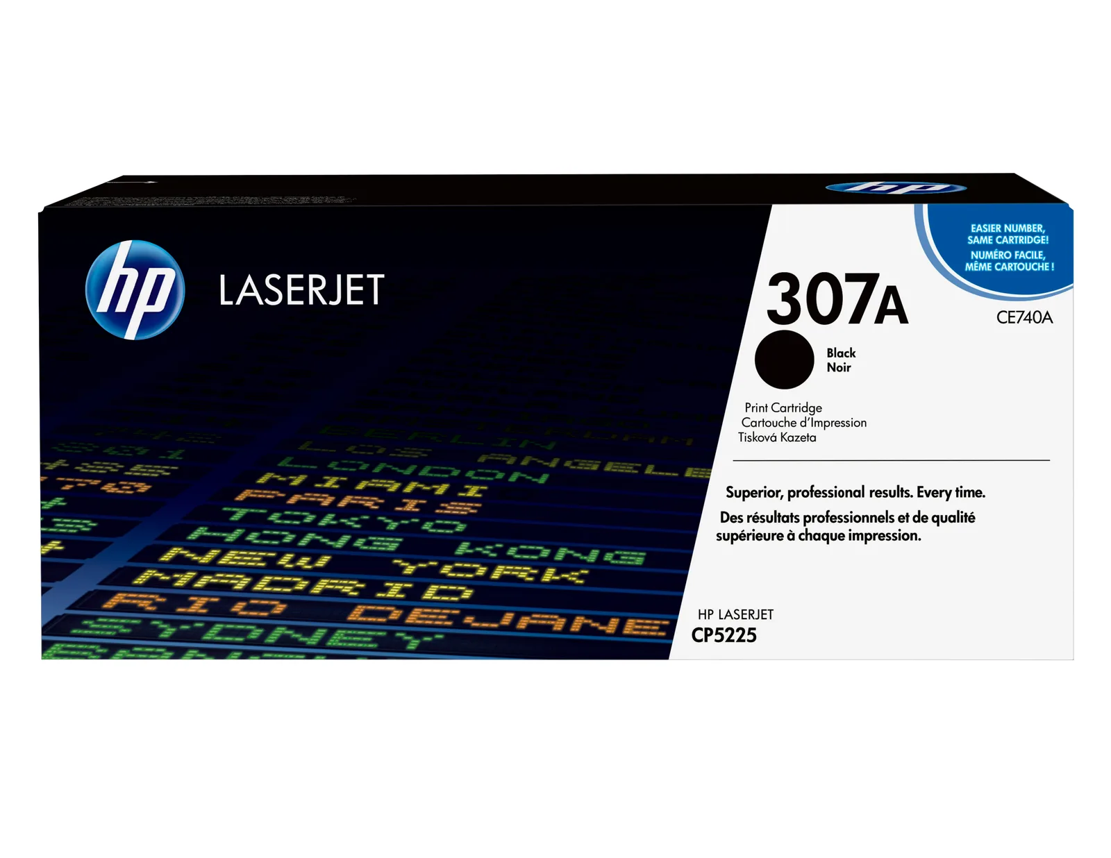 HP CE740A – černá