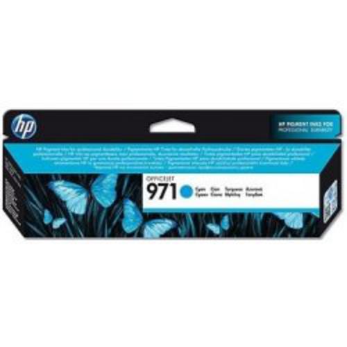HP CN622AE originální náplň modrá č.971 malá (cca 2500 stran, cyan, pro OJ Pro X476dw, X576dw, X451dw, X551dw