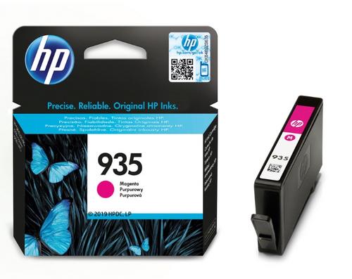 HP C2P21AE náplň č.935 purpurová malá cca 400 stran (magenta, pro HP OfficeJet 6830, 6820, 6220, 6230)