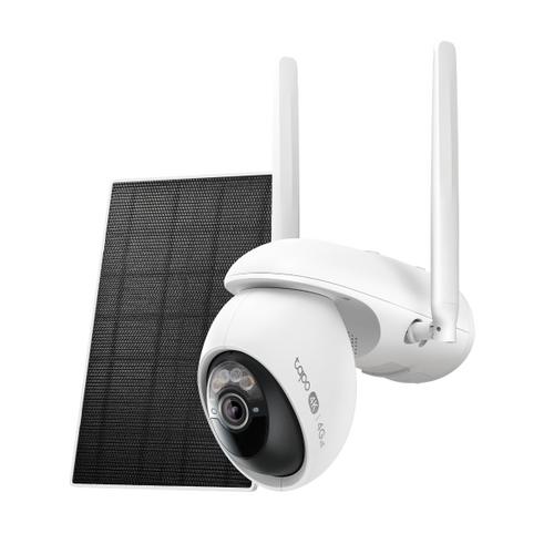 TP-LINK Tapo C665G KIT Solárně napájená bezpečnostní kamera s otáčením/naklápěním (Pan/Tilt), Wi-Fi a 4G LTE (Sada)