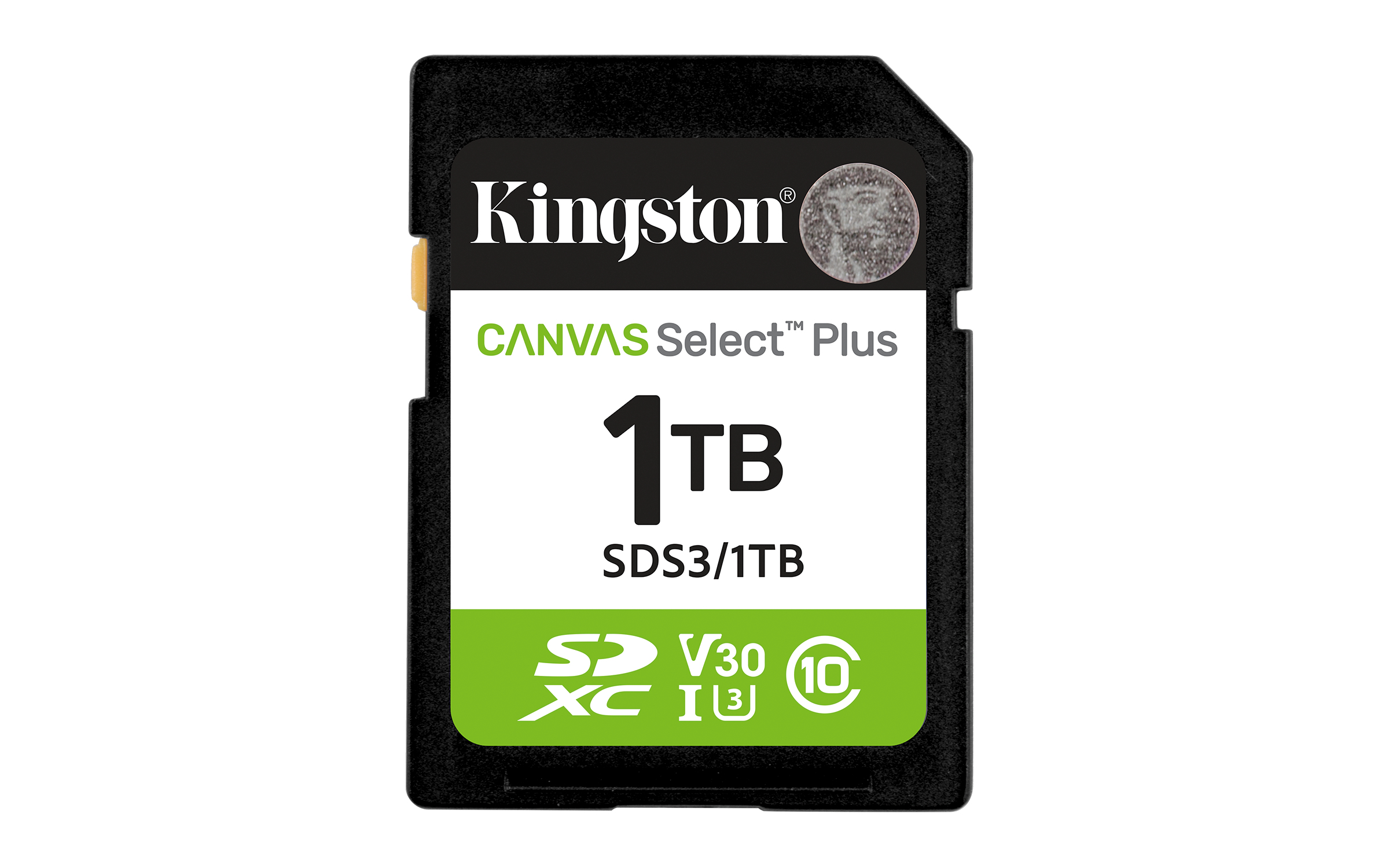 KINGSTON 1TB SDXC 150MB/s Read, UHS-I Speed Class, U3, V30 Gen3