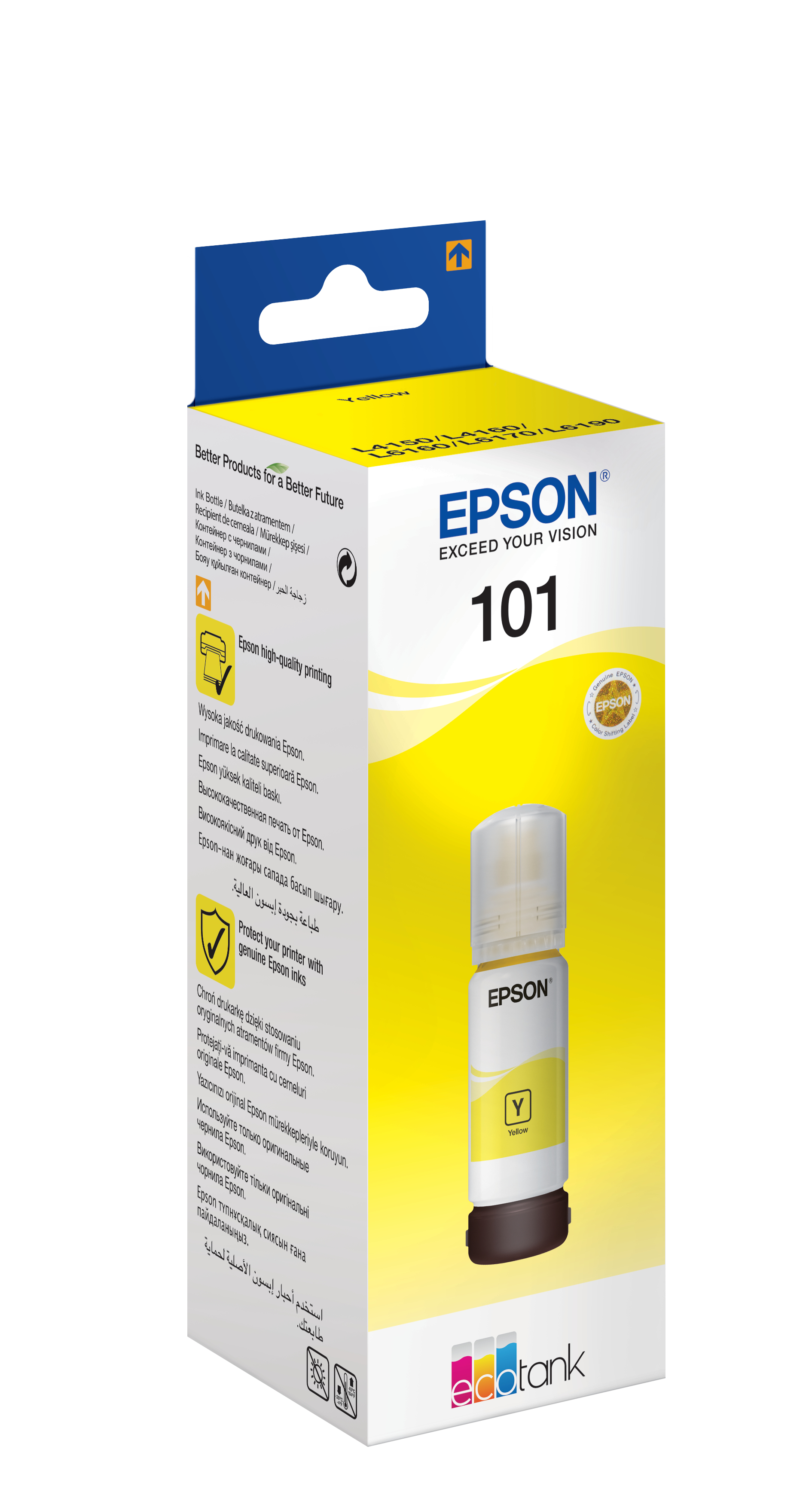 EPSON container T03V4 101 EcoTank Yellow ink (70ml - L41x0/L61x0)