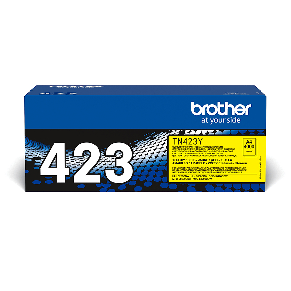 Brother - TN-423Y, toner yellow (až 4 000 stran)