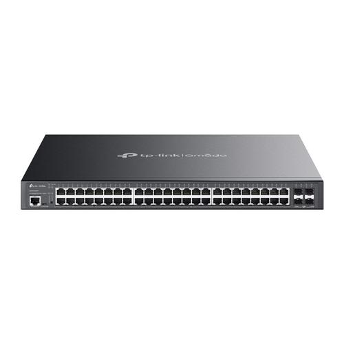 TP-LINK SG3452XMPP Omada 48portový gigabitový a 4portový 10GE SFP+ L2+ řízený switch se 40 porty PoE+ a 8 porty PoE++