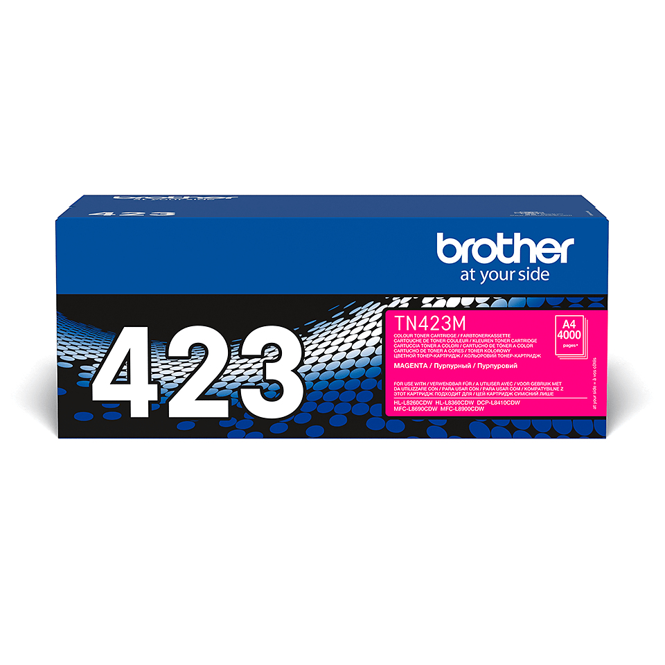 Brother - TN-423M, toner magenta (až 4 000 stran)