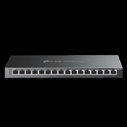 TP-LINK TL-SG2016P 16portový gigabitový inteligentní switch JetStream s 8 porty PoE+