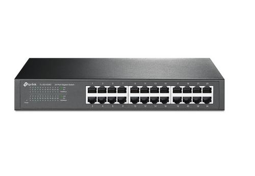 TP-LINK TL-SG1024D GBit switch 24port , 24x 10/100/1000 Mbs, 24port desktop, snížená spotřeba ECO
