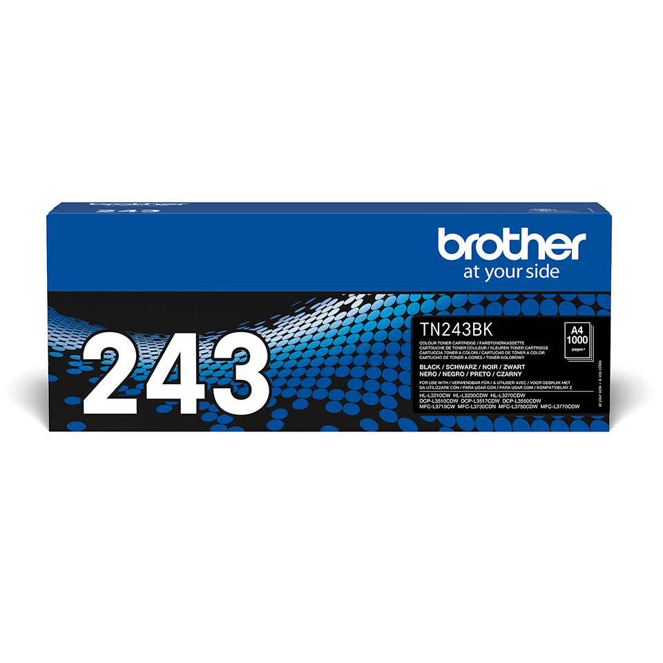 Brother - TN-243BK, černý toner (až 1 000 stran)