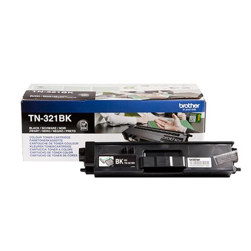 BROTHER TN-321BK, originální toner černý, 2500 str.