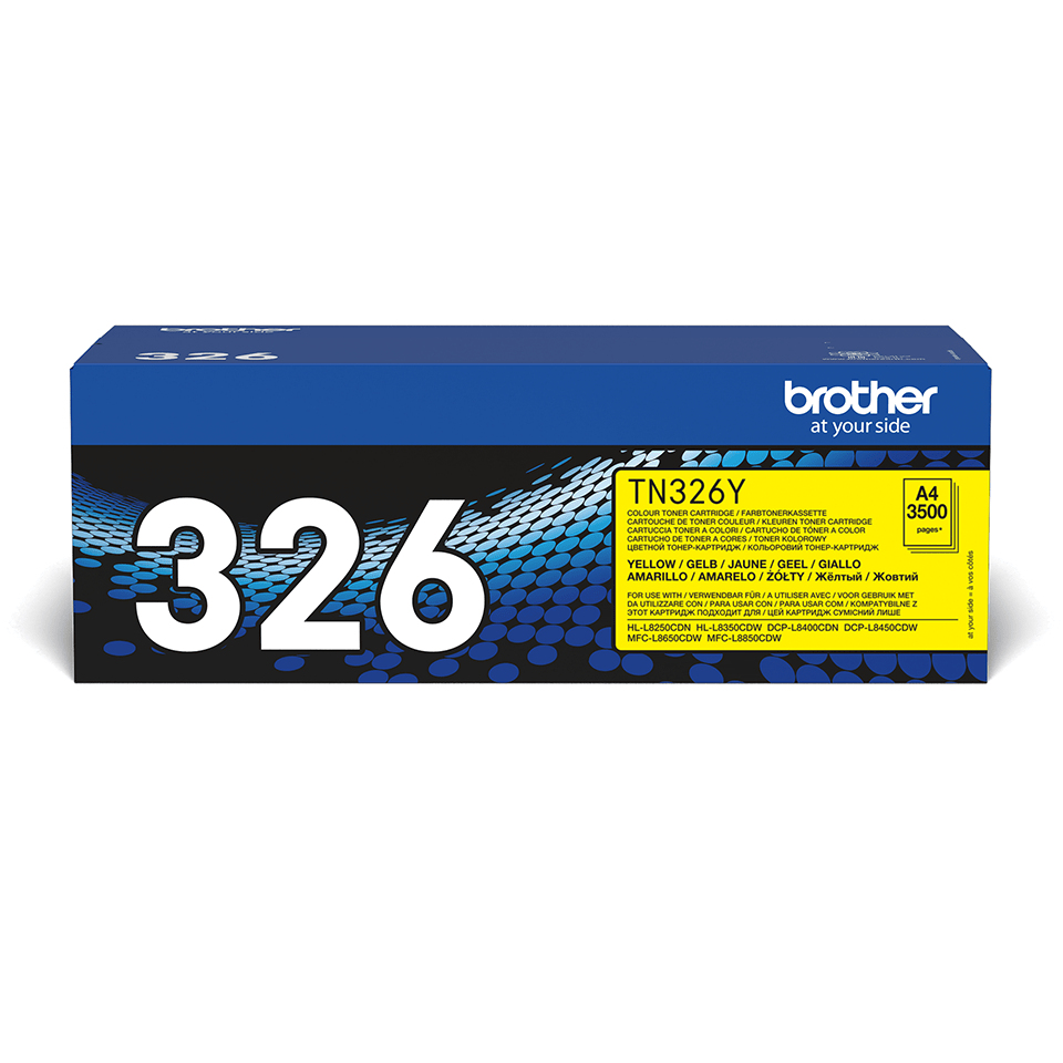 Brother - TN-326Y, toner yellow (až 3 500 stran)