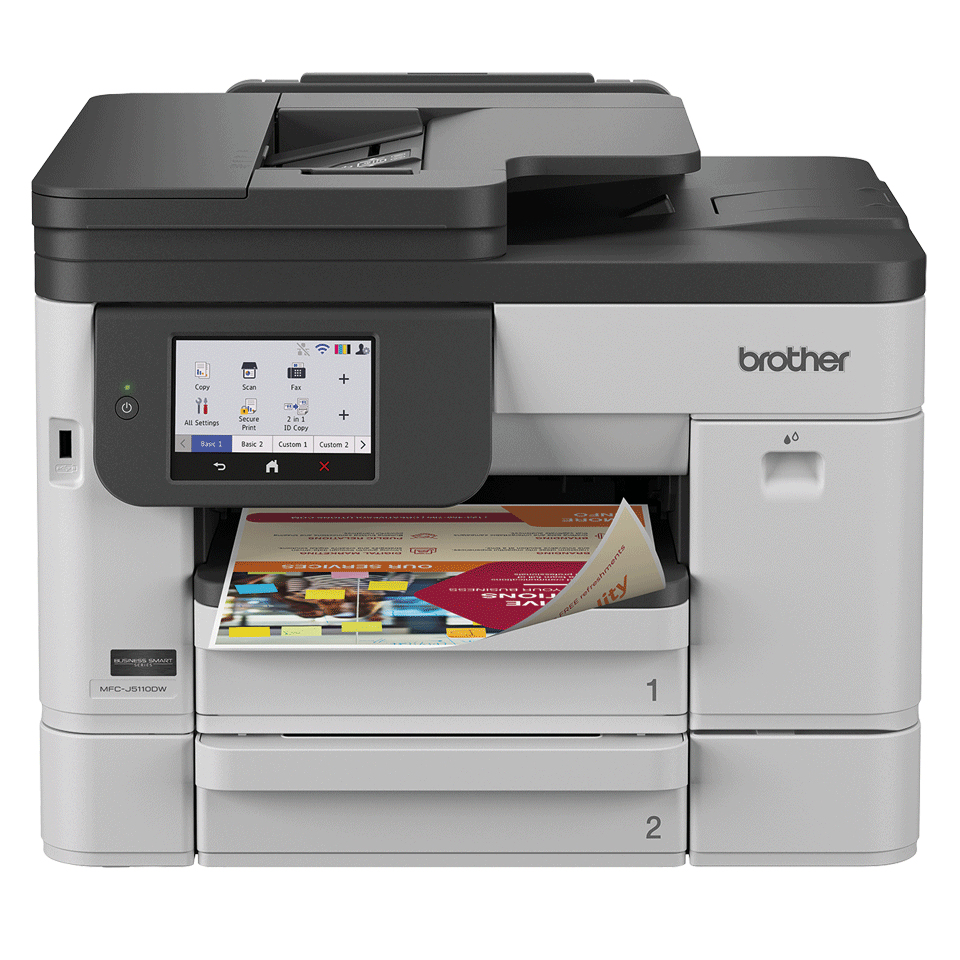 Brother MFC-J5110DW/tiskárna/kopírka/skener/fax, duplexní tisk, síť, ethernet, W