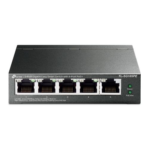 TP-LINK TL-SG105PE 5-Port Gigabit Easy Smart Switch