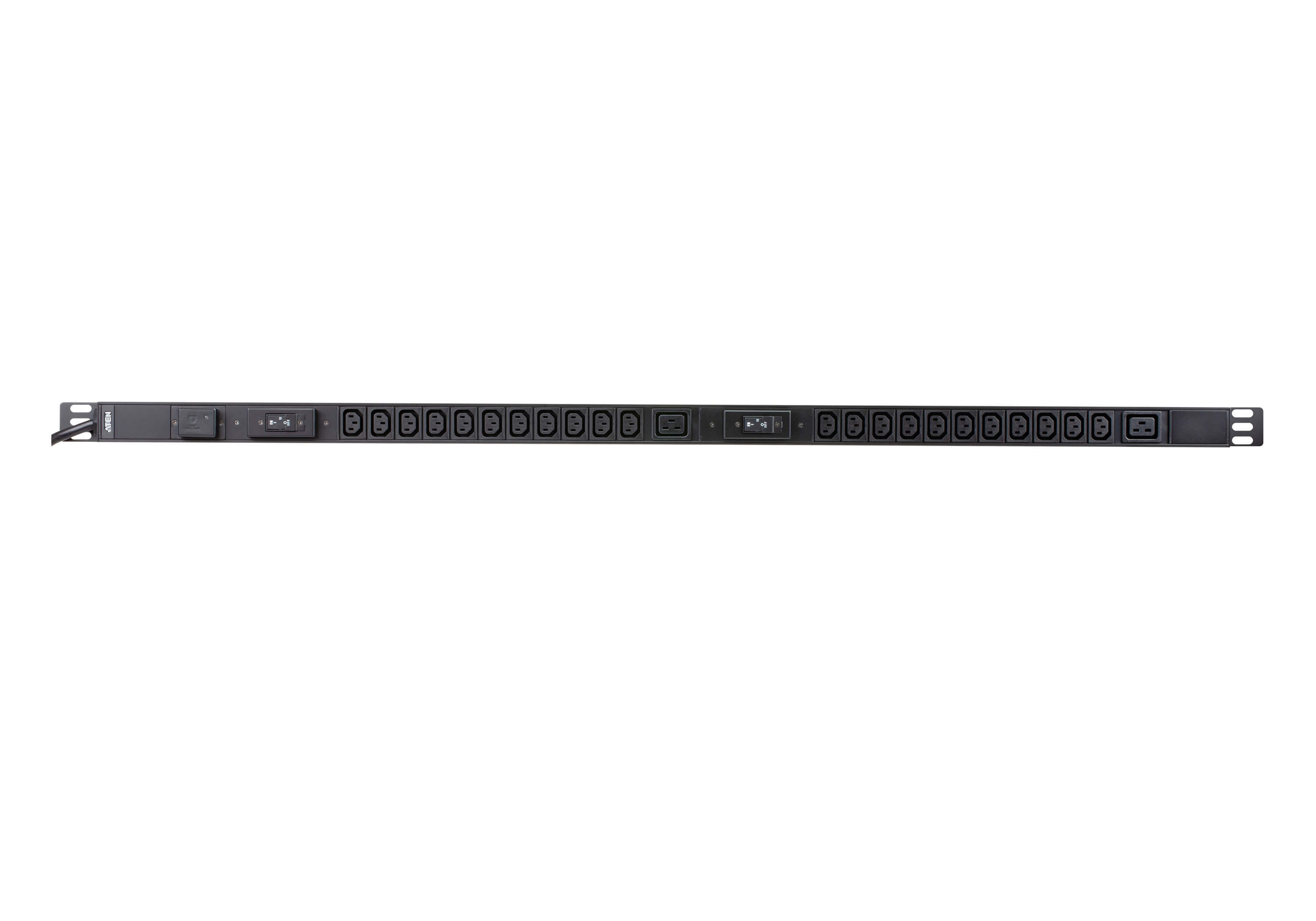 Aten PE0324S 0U Basic PDU s přepěťovou ochranou 32A přívodní kabel 1,6m IEC60309