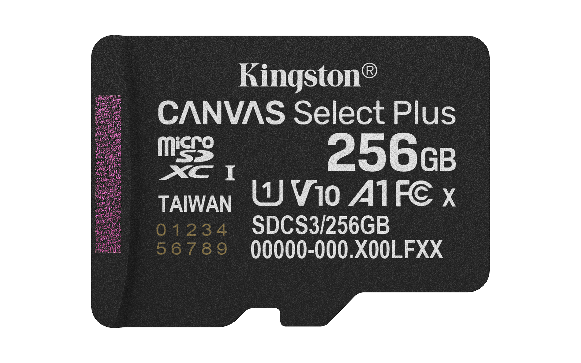 KINGSTON 256GB microSDXC CANVAS Plus Memory Card 150MB/s Read, UHS-I Speed Class