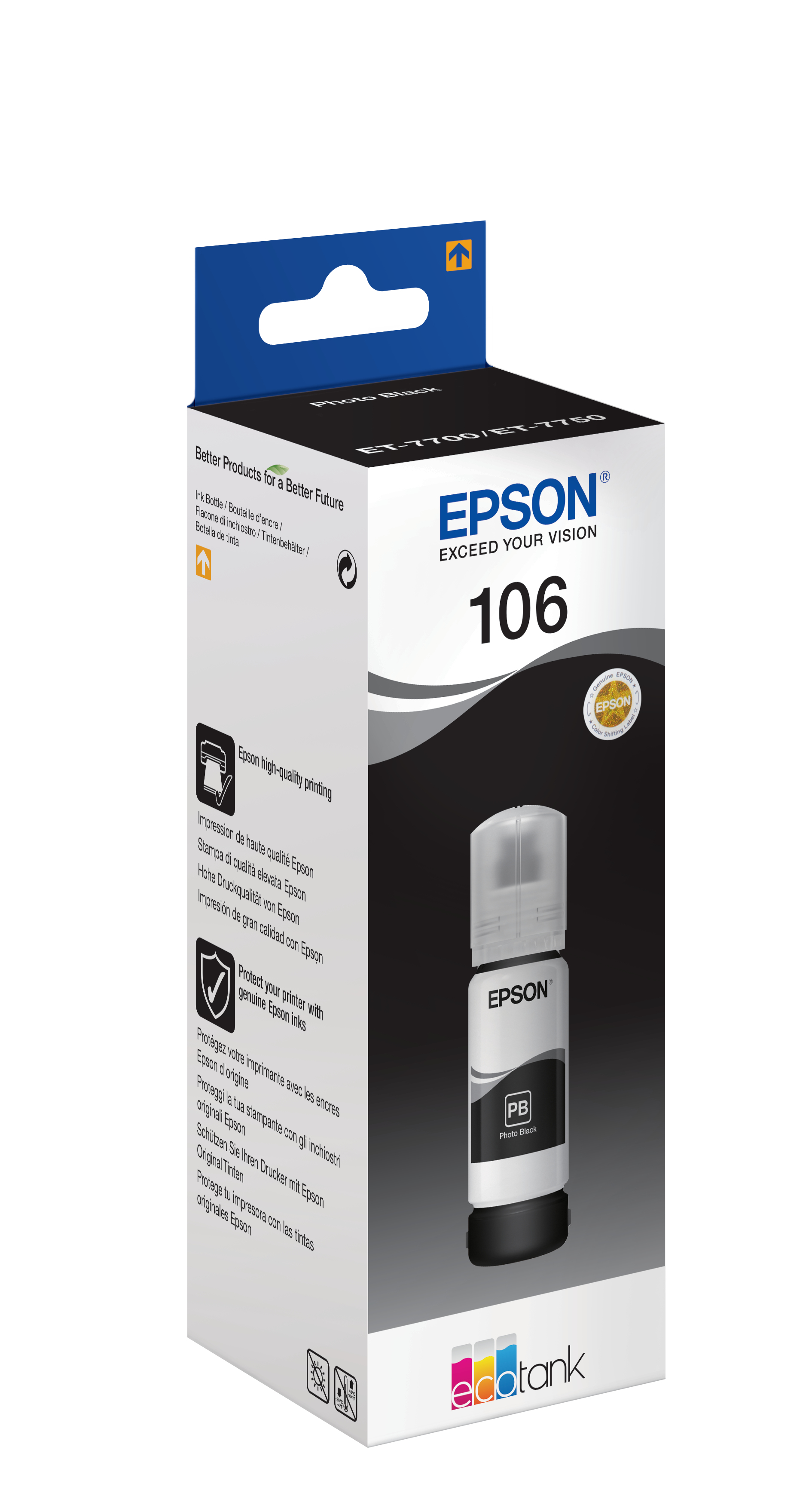 EPSON container T00R1 106 photo black ink (70ml - L7160/L7180)