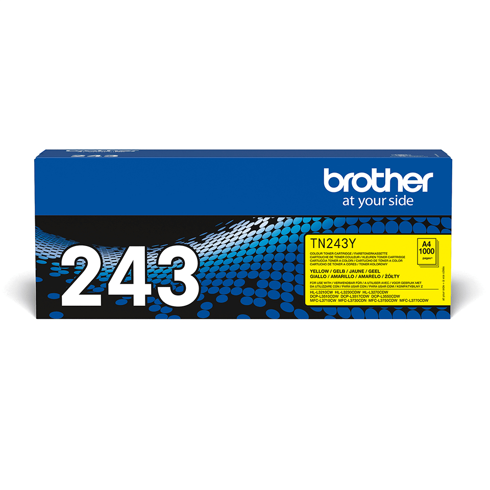 Brother - TN-243Y, yellow toner (až 1 000 stran)