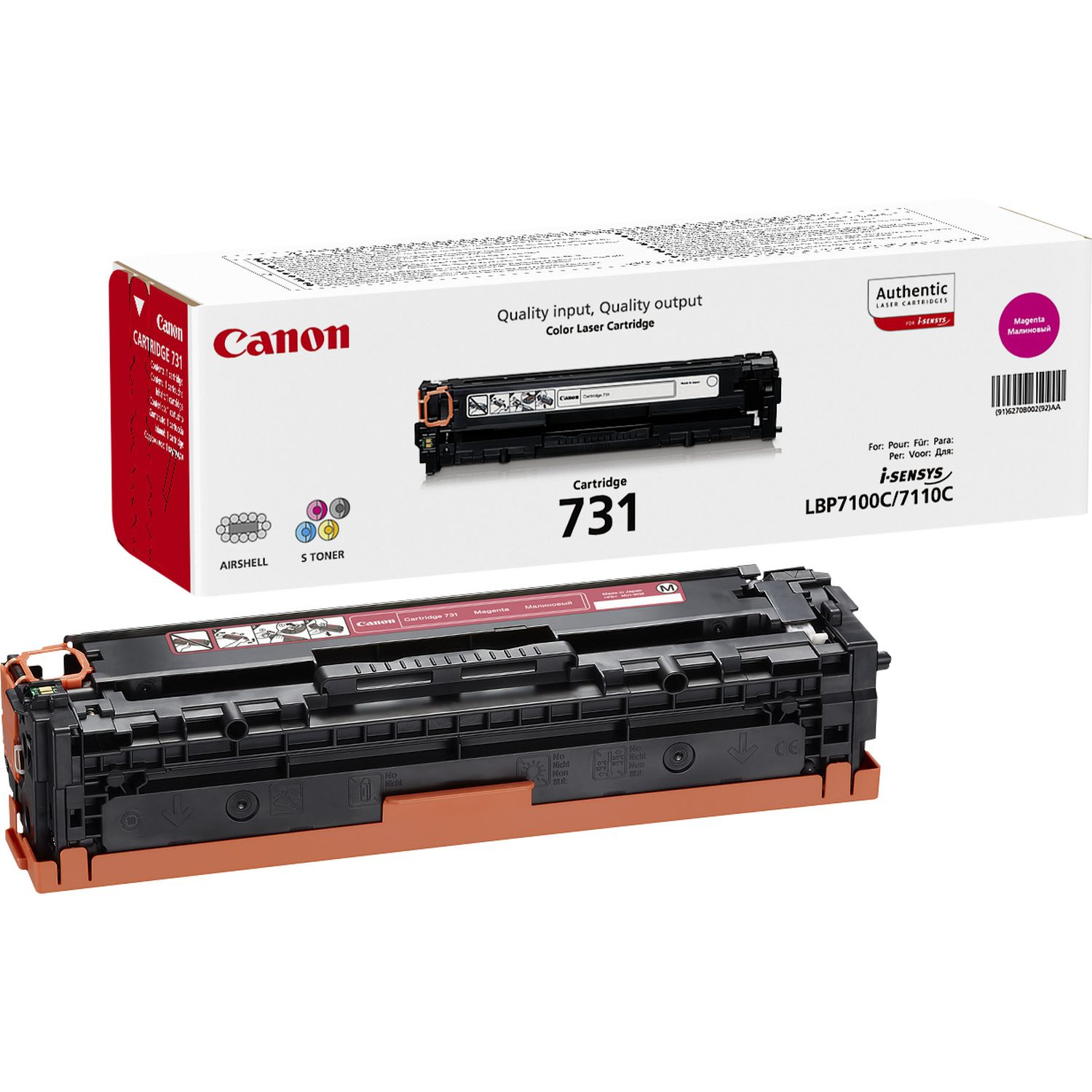Canon toner CRG-731/Magenta/1500str.