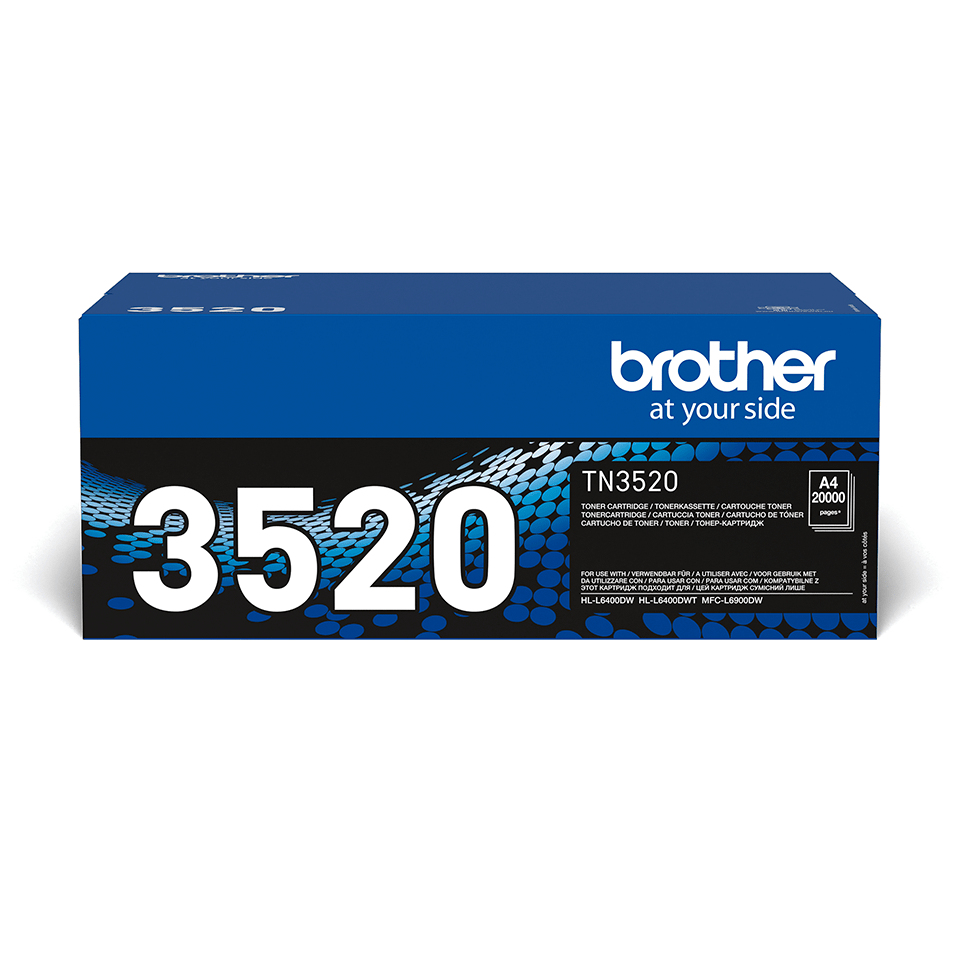 Brother-toner TN-3520 ( HL-L6400DW,MFC-L6900DW, 20 000 str. A4)