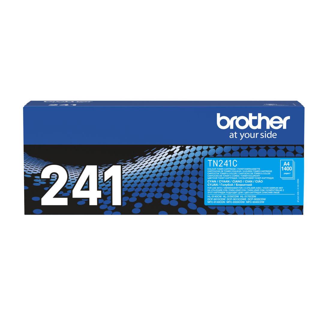 Brother - TN-241C, cyan toner (až 1 400 stran)
