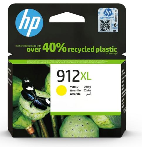 HP 3YL83AE náplň č.912XL žlutá inkoustová kazeta (cca 700 stran) OfficeJet 8013, 8022, HP OfficeJet Pro 8023