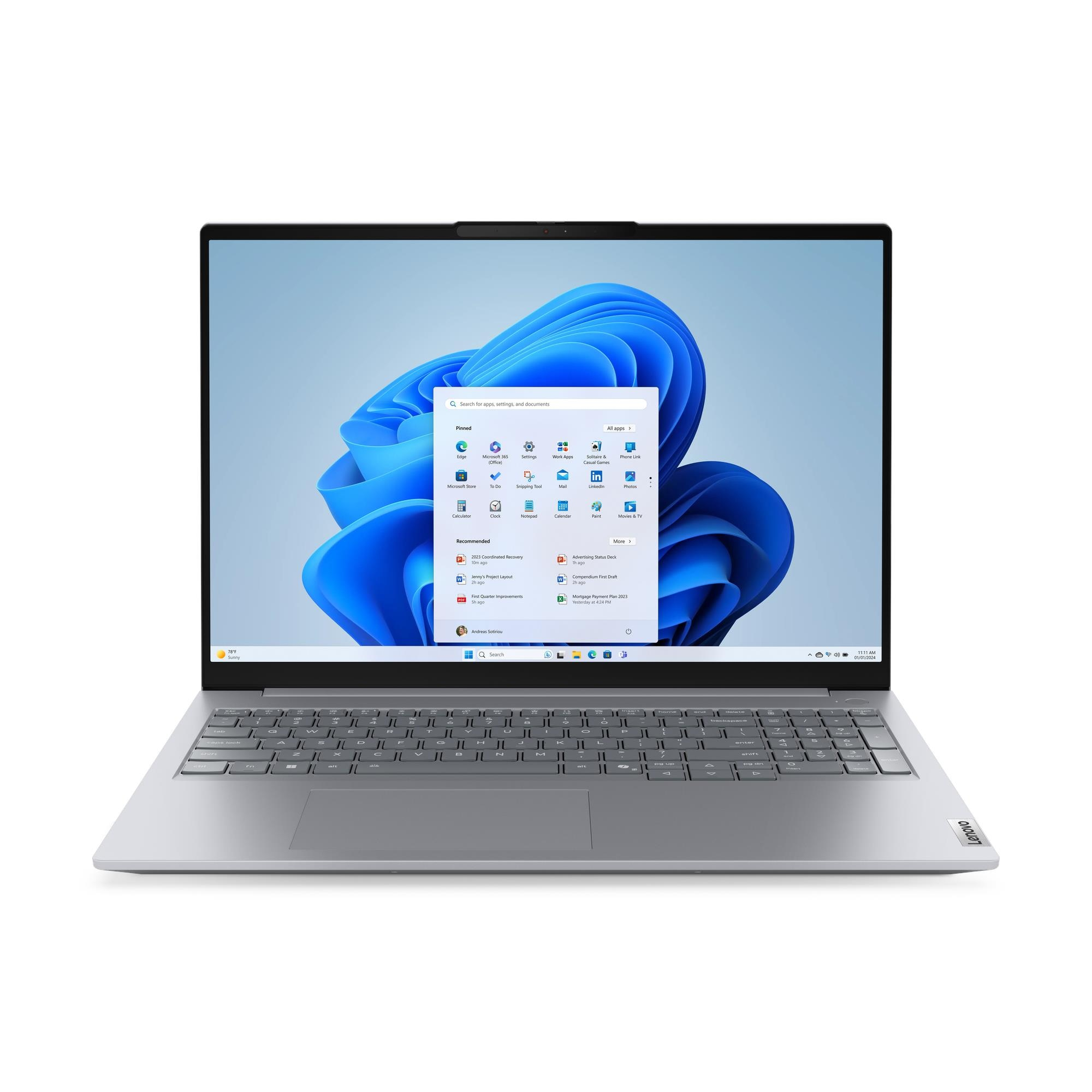 Lenovo ThinkBook 16 G9 Core 7 240H/32GB/1TB SSD/16" WUXGA/3yOnSite/Win11 Pro/šed