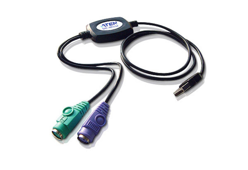 ATEN UC-10KM Konvertor USB - 2xPS/2 (myš a klávesnice)