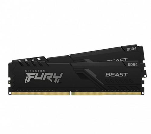 KINGSTON 32GB=2x16GB DDR4 3200MHz CL16 Fury Beast Black XMP