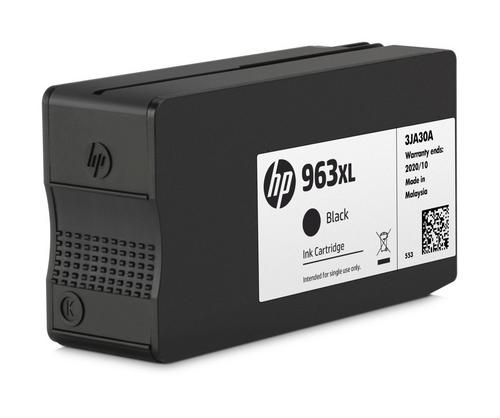 HP 3JA30AE originální náplň černá velká č.963XL (black, cca 2000 stran) (pro OfficeJet Pro 9010, 9013, 9020, 9023, 9022e)