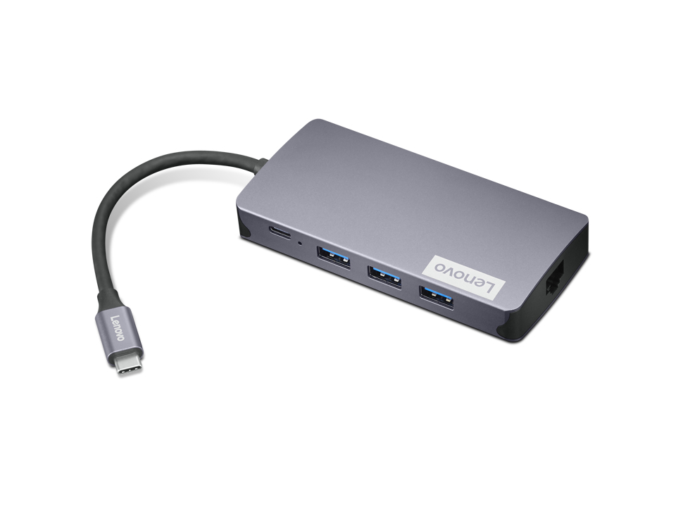 Lenovo Dock CONS - Lenovo 150 - USB-C Travel (100W max), 1x USB-C, 3x USB-A, 1x