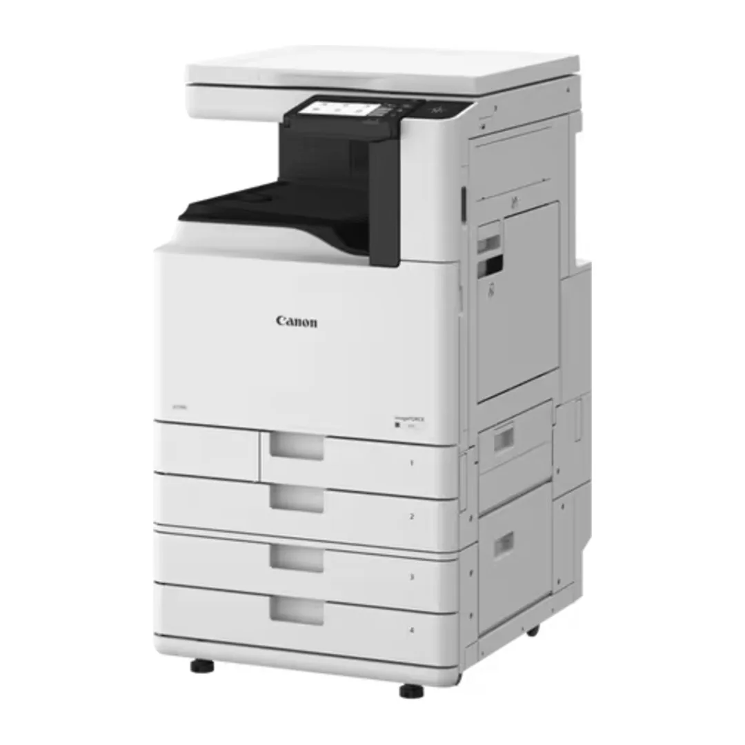 Canon imageFORCE 4030 – zobrazeno s volitelnou jednotkou zásobníků papíru