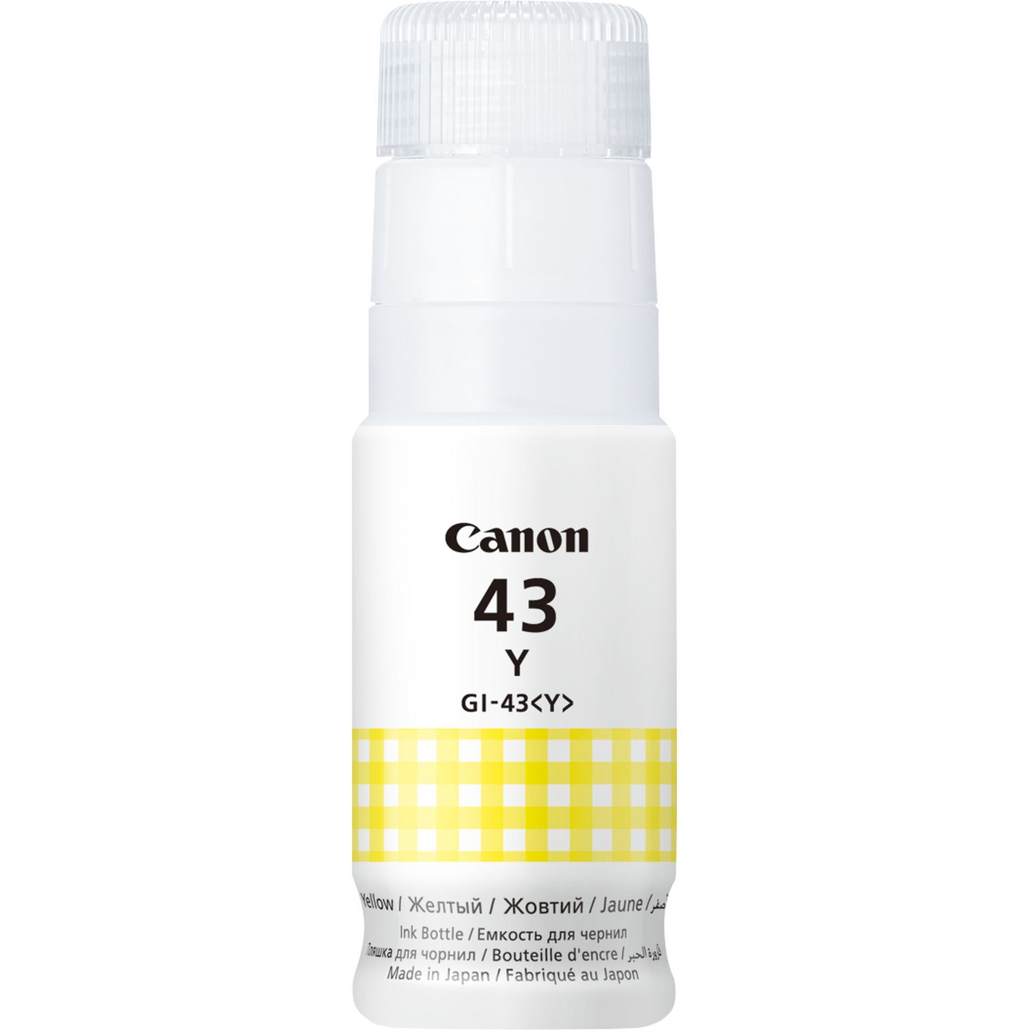 Canon Ink GI-43 (GI43Y) / Yellow / 60ml
