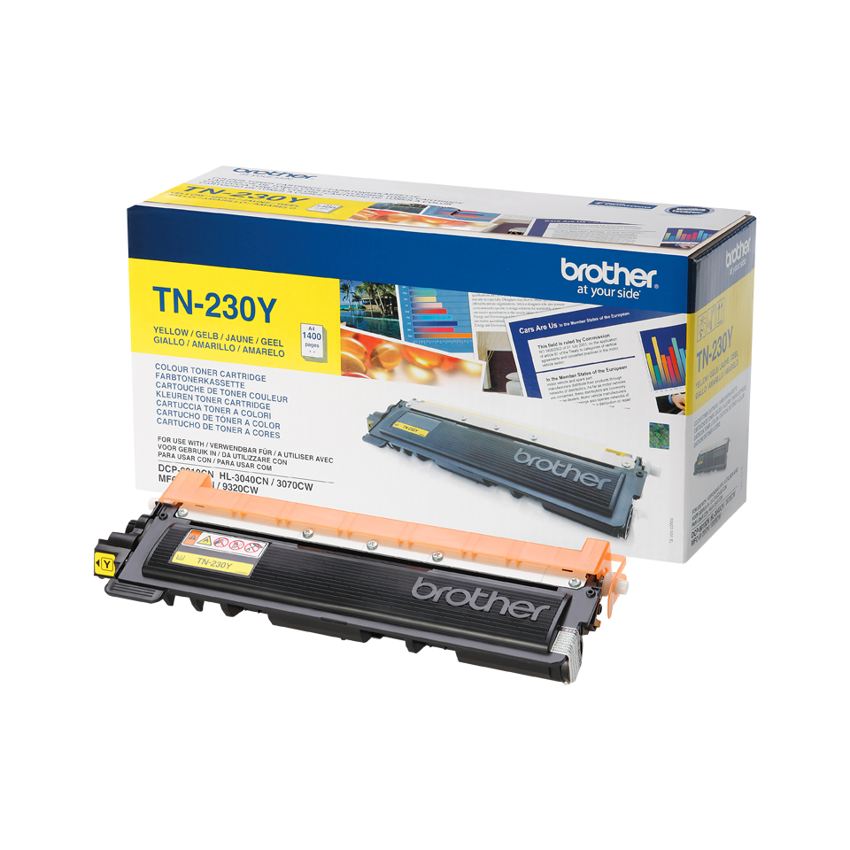 Brother - TN-230Y, toner yellow, 1 400 str.