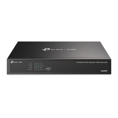 TP-LINK VIGI NVR1008H-8MP 8kanálový PoE+ síťový videorekordér