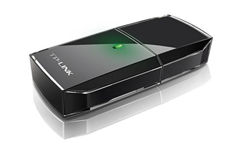 TP-LINK ArcherT2U Wifi USB 2.0 DualBand adapter (150M na 2.4Ghz/433M na 5GHz)