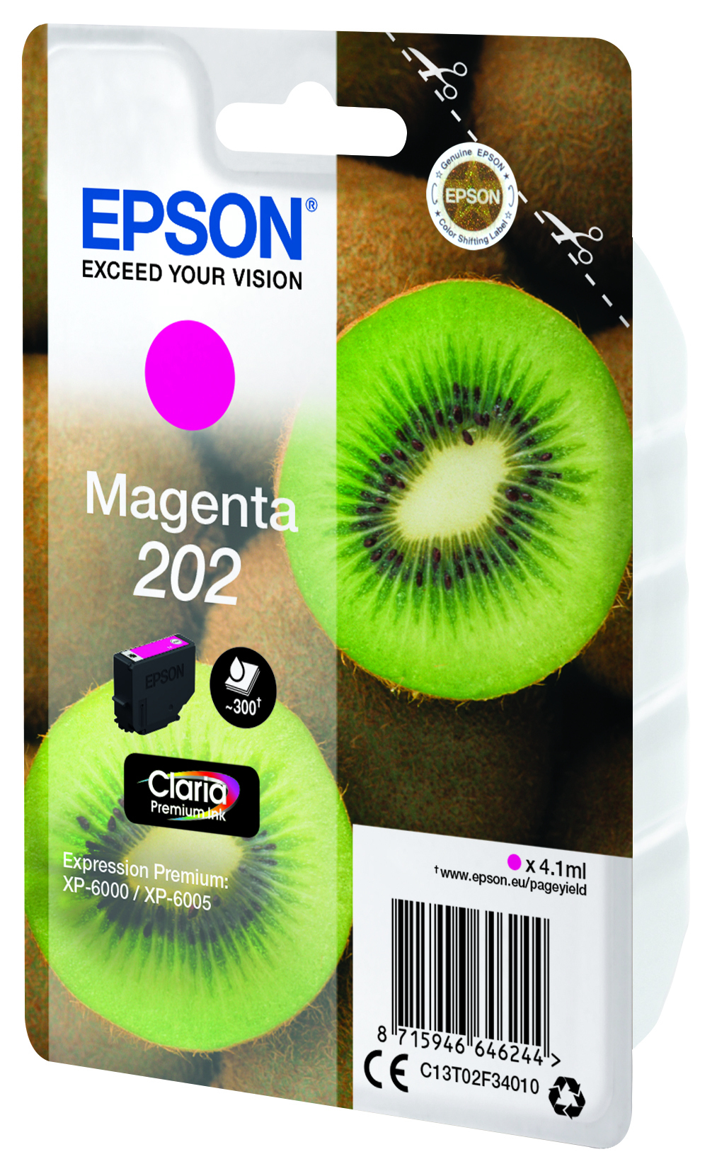 EPSON cartridge T02F3 magenta (kiwi)