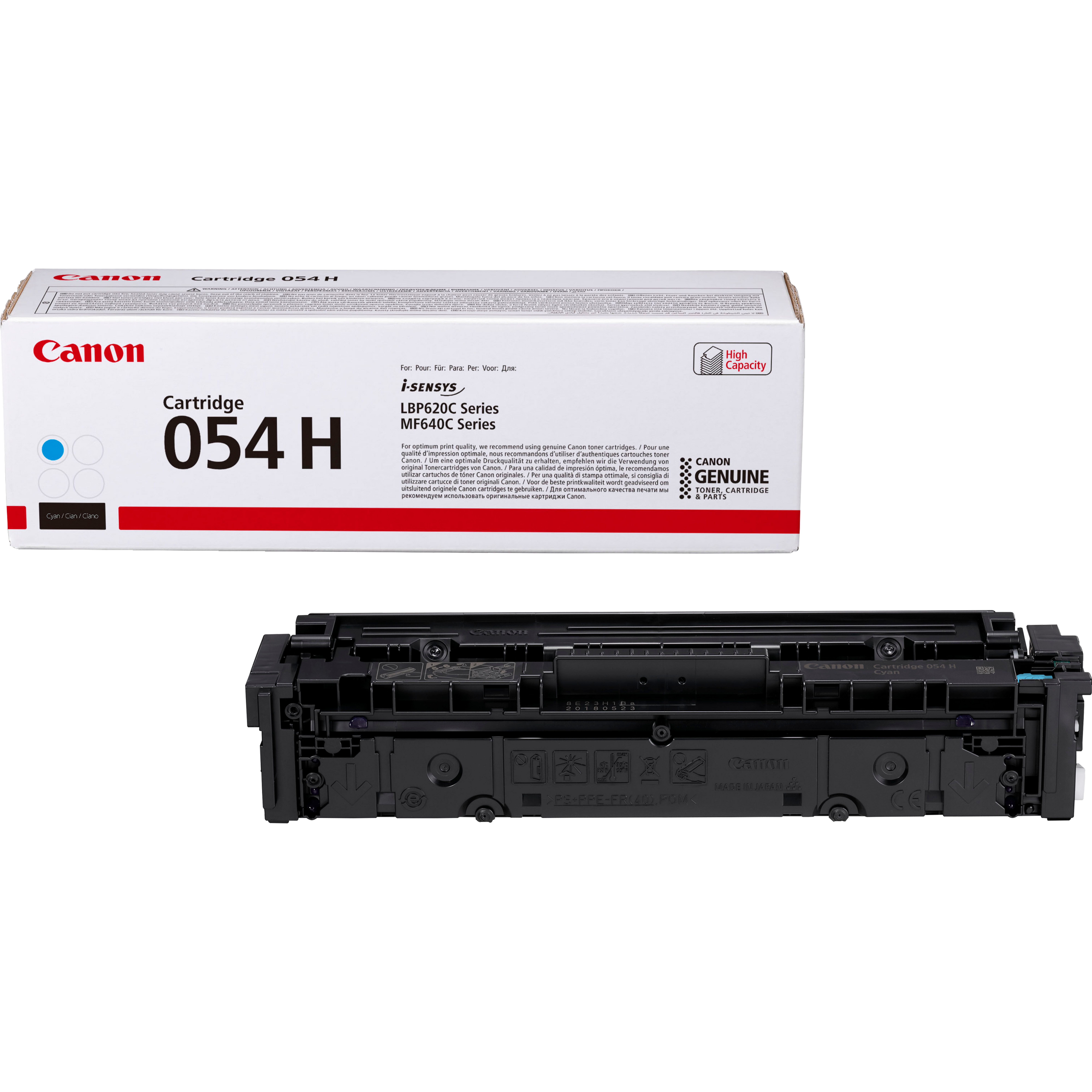 Canon Cartridge 054 H/Cyan/2300str.