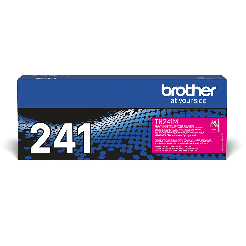 Brother - TN-241M, magenta toner (až 1 400 stran)