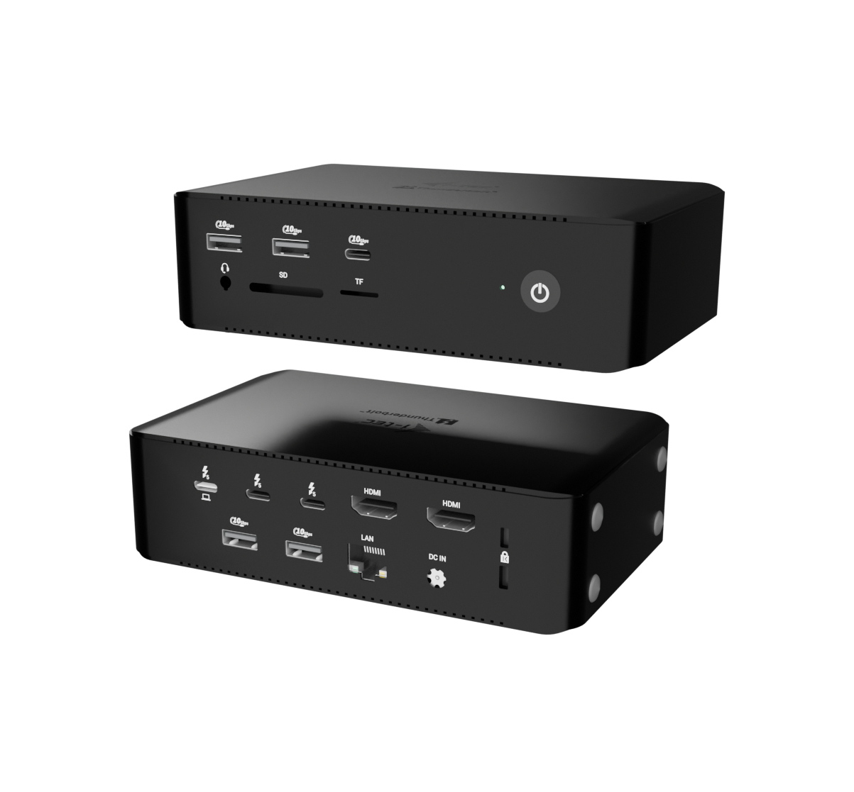 i-tec Thunderbolt 5 Quattro Display Docking Station, Power Delivery 140W