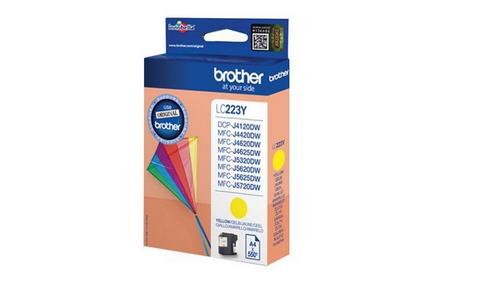 BROTHER LC-223Y originální náplň žlutá yellow