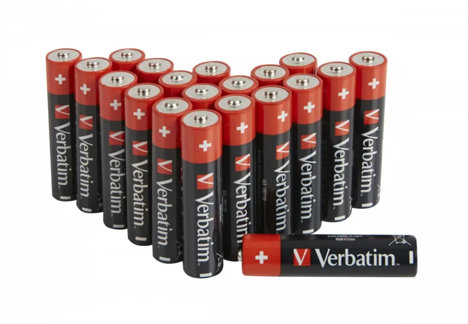 VERBATIM Alkalická Baterie AAA 20 Pack / LR03