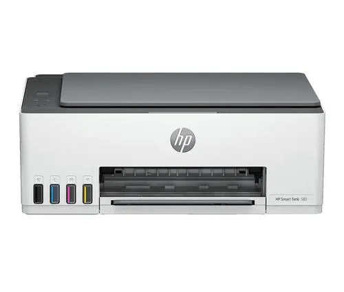 HP Ink Smart Tank 580 A4 USB+WiFi multifunkce Print/Scan/Copy color 12/5 stran/min, tankový systém