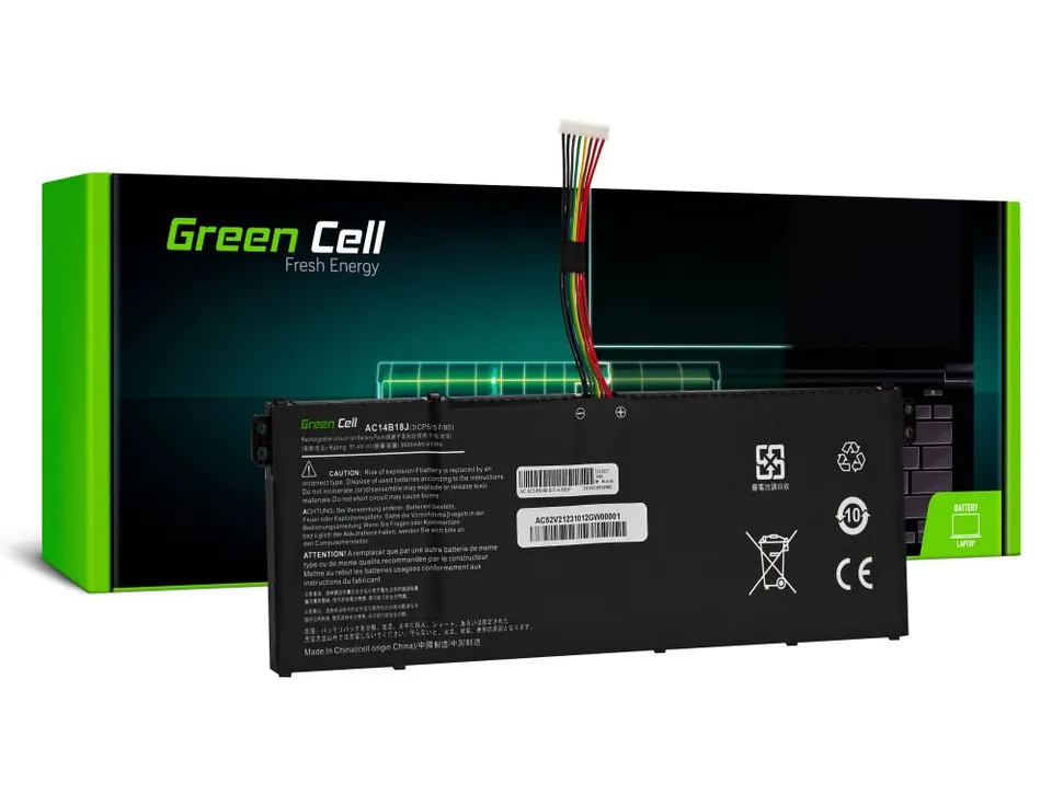 Green Cell AC14B13J AC14B18J Battery for Acer Aspire 3 A315-23 A315-55G ES1-111M