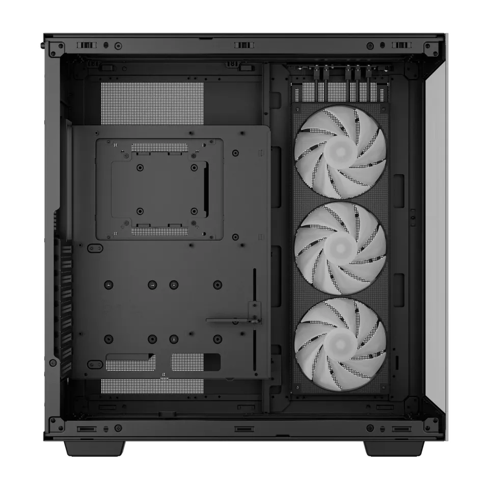 DEEPCOOL skříň CH780 / ATX / 420 mm fan ARGB / 4xUSB 3.0 / USB-C / prosklená / černá