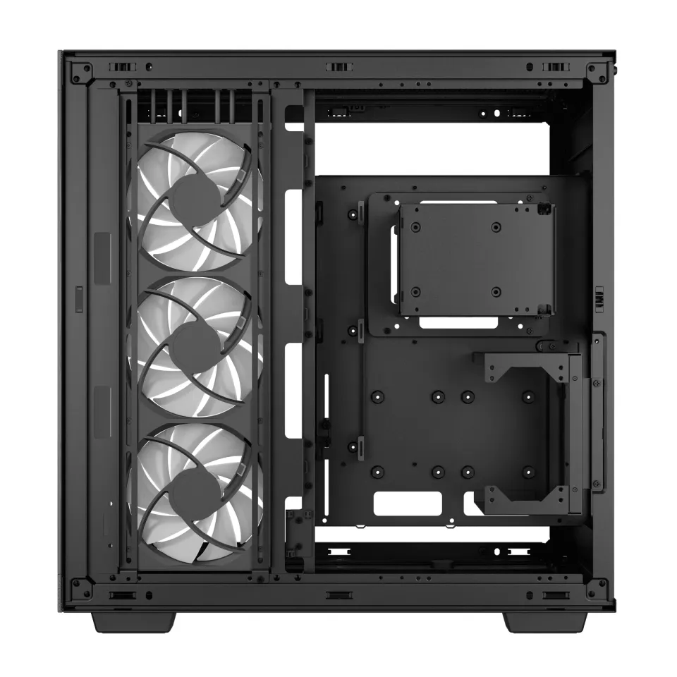 DEEPCOOL skříň CH780 / ATX / 420 mm fan ARGB / 4xUSB 3.0 / USB-C / prosklená / černá