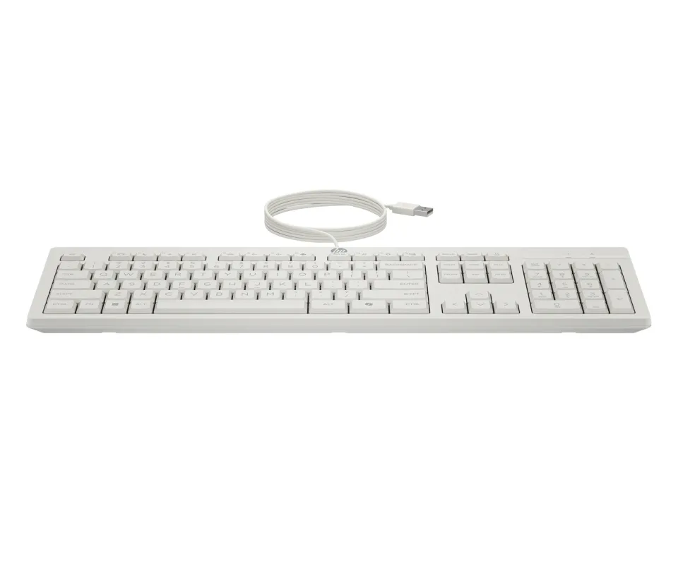 HP 225 Wired Mouse and Keyboard Combo G2 - Česká-Slovenská White