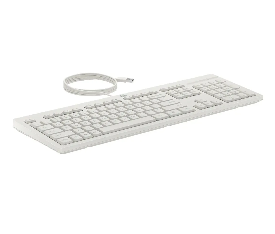 HP 225 Wired Mouse and Keyboard Combo G2 - Česká-Slovenská White