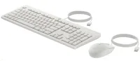 HP 225 Wired Mouse and Keyboard Combo G2 - Česká-Slovenská White