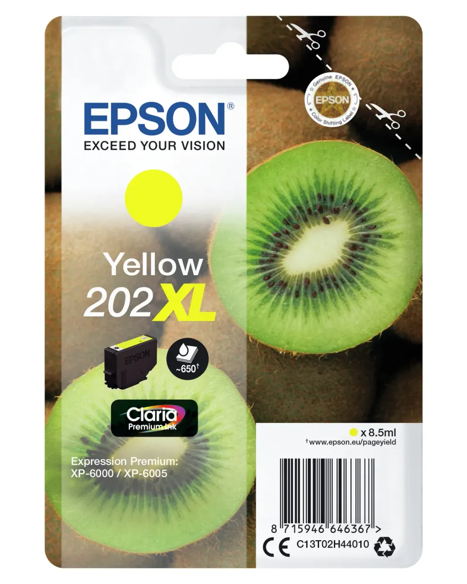 EPSON cartridge T02H4 yellow XL (kiwi)