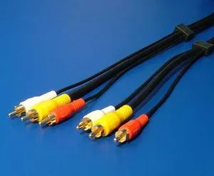 KABEL propojovací Kabel 3x Cinch (M) - 3x Cinch (M), 2x audio/1x video, 10m